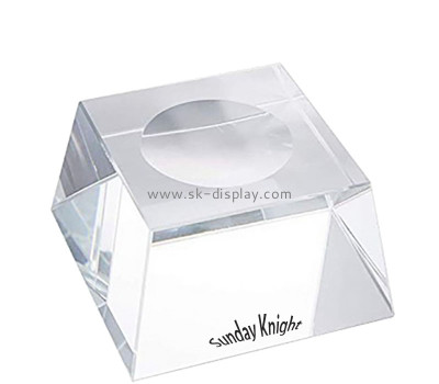 Custom acrylic soap dish block CA-172