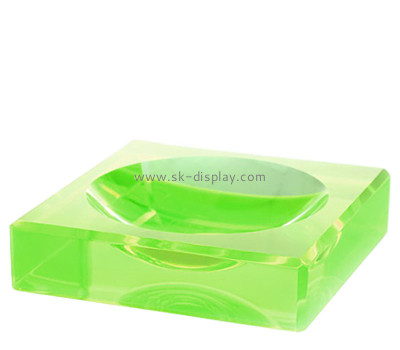 Custom acrylic home soap dish block CA-177