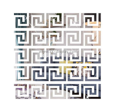 Custom acrylic background mirror stickers MA-186