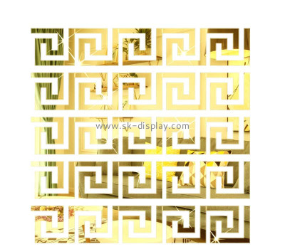 Custom acrylic DIY background mirror stickers MA-187