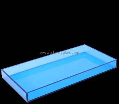 Custom acrylic bathroom dresser tops tray STS-281