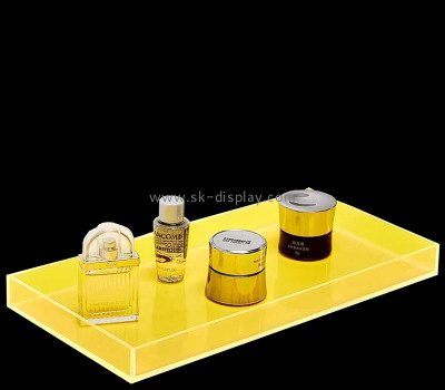 Custom acrylic skincare beauty organizer tray STS-284