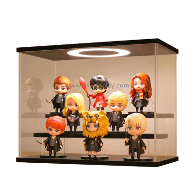 Wholesale custom acrylic LED display box for action figures LDD-163
