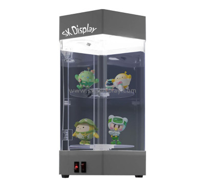 Wholesale custom acrylic 2-tier figures LED showcase LDD-169