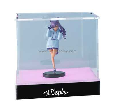Wholesale custom acrylic collectibles LED display box LDD-173