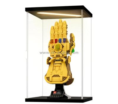 Custom acrylic collectibles LED display box LDD-177