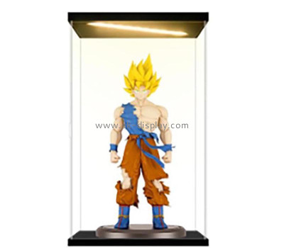Custom acrylic action figures LED display box LDD-178
