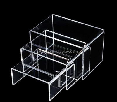 Custom acrylic exhibition sandal display risers SSD-103