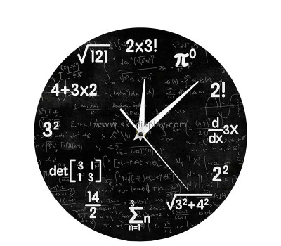 Custom acrylic wall clock panels SOD-1163