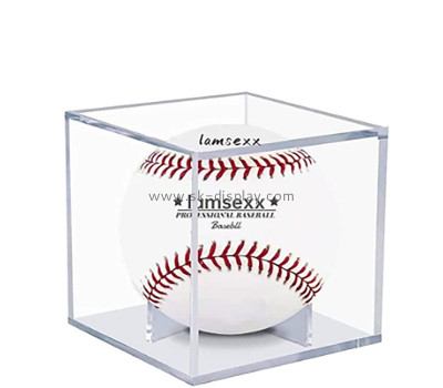 Custom acrylic baseball display case DBS-1347