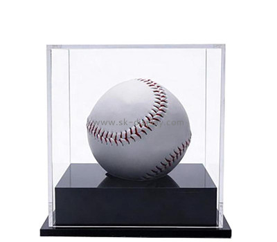 Custom acrylic dustproof baseball display case DBS-1348