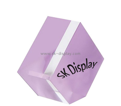 Custom acrylic company logo sign block AB-381