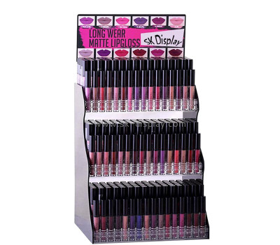 Custom acrylic supermarket lipgloss display props CO-847