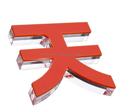 Custom laser cut acrylic 3D letters CA-184