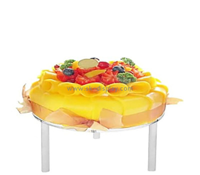Custom acrylic cake display stand risers for baby shower FD-548