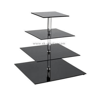 Custom acrylic 4 tiers cupcake holder FD-546