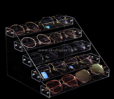 Custom acrylic 5 tiers sunglasses display stand holder GD-164