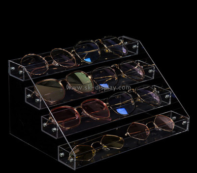 Custom acrylic 4 tiers sunglasses display stand holder GD-163