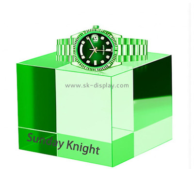 Custom acrylic display pedestal stand for watches AB-389