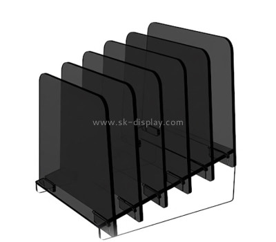 Custom acrylic 5 sections incline file holder BD-1252