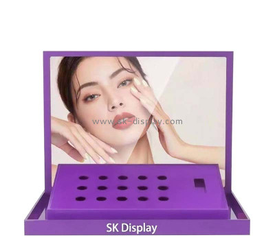 Custom acrylic promotional lip balm display props CO-857