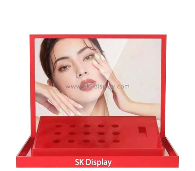 Custom acrylic beauty counters lipstick display props CO-860