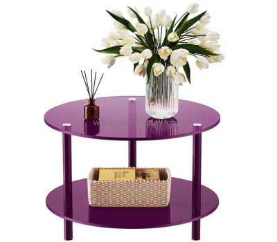 Custom acrylic lounges round coffee table AFS-684