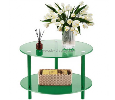 Custom acrylic boutiques round coffee table AFS-687