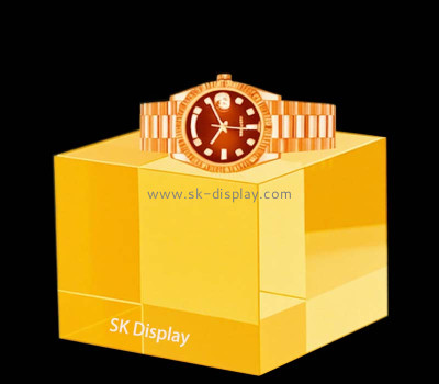 Custom acrylic display pedestal for watch JD-318