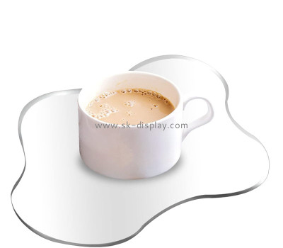 Custom acrylic coffee cup coaster FD-553