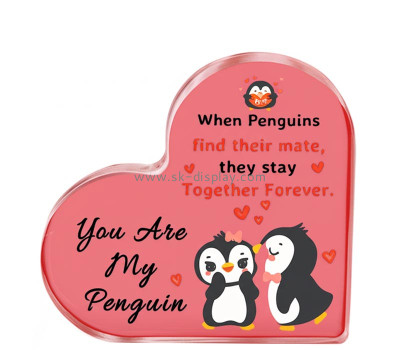 Custom acrylic You Are My Penguin block gifts AB-396