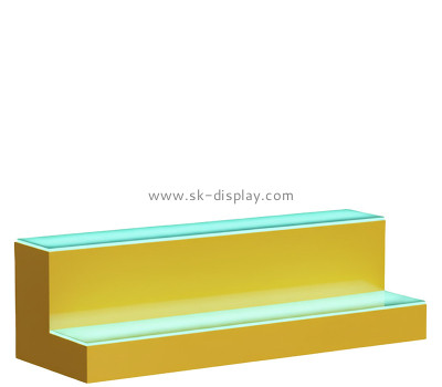 Custom acrylic bar LED drinks display shelf KLD-187