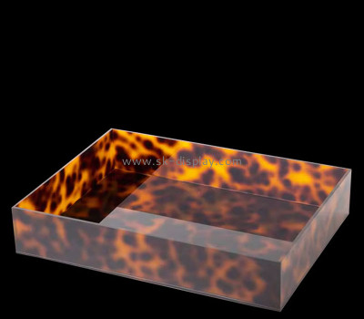 Custom acrylic small essentials organizer tray STS-296