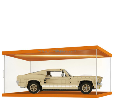 Custom acrylic model car LED display box for collectors LDD-195