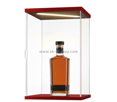 Custom acrylic wiskey luminous showcase LDD-200