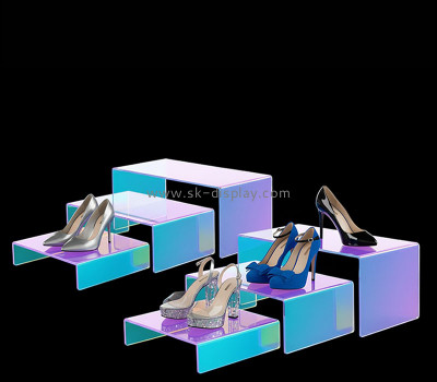 Custom acrylic flat shoes risers display stands SSD-122