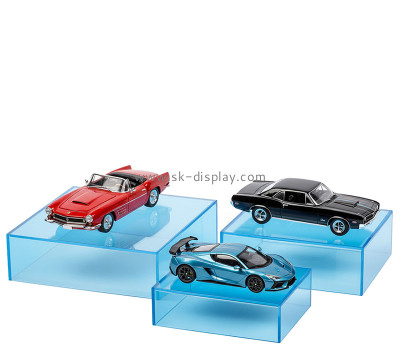 Custom acrylic model cars display nesting riser stands SOD-1184