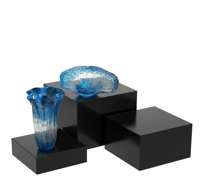 Custom acrylic decoration nesting display risers SOD-1186