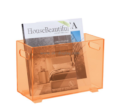 Custom acrylic magazine storage organizer BD-1268