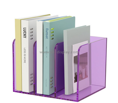 Custom acrylic desktop files books holder BD-1274