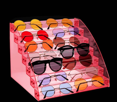 Custom acrylic optical shop 7 tiers eyewear display holder GD-185