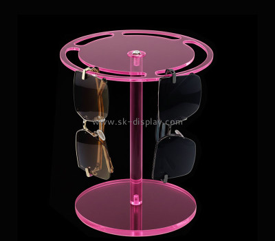 Custom acrylic sunglasses round display stands GD-189