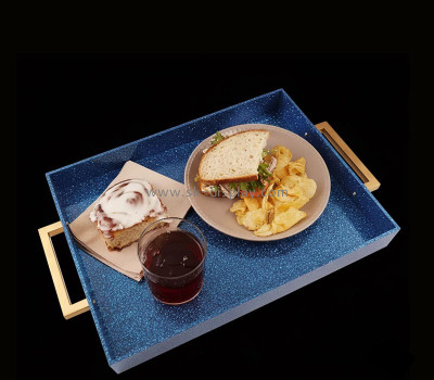 Custom acrylic afternoon tea serving tray STS-304