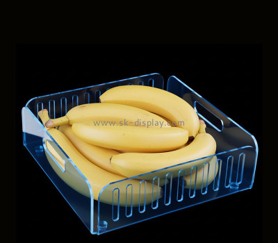 Custom acrylic banana organizer holder tray STS-306