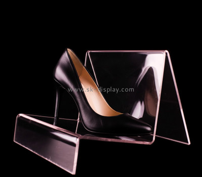 Custom acrylic supermarket shoe display rack SSD-127
