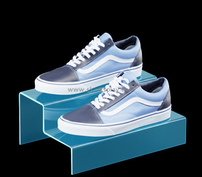 Custom acrylic 2 tiers shoes display riser SSD-130