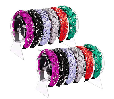 Custom acrylic hairband holder for show selling SOD-1192