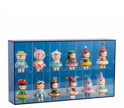 Custom acrylic small figures multi dividers showcase DBS-1375