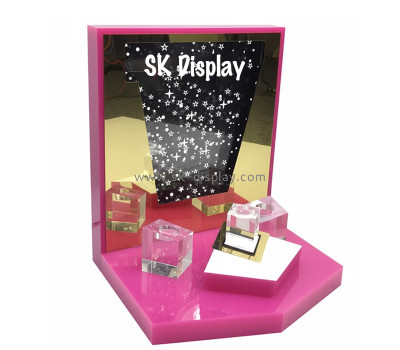 Custom acrylic retail skincare display props CO-881