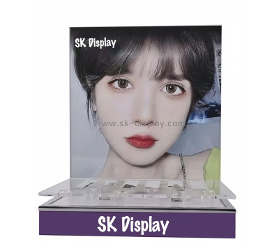 Custom acrylic shopping mall skincare display props CO-882